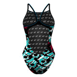 Shark Attack Skinny Strap