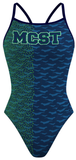 Martinez Community Swim Team MCST - Sunback Tank Swimsuit